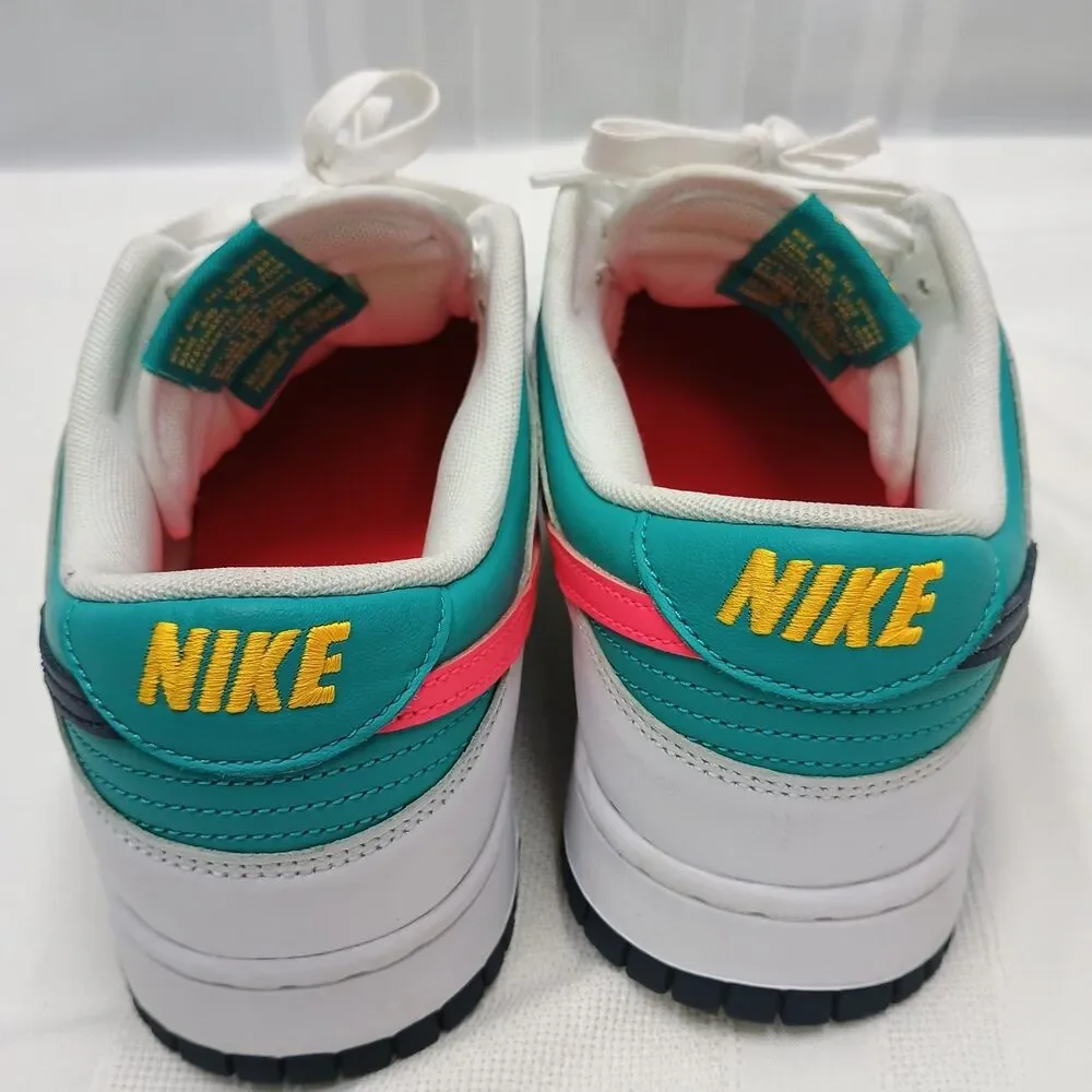 Nike Dunk Low Dusty Cactus Thunderblue HF4850-345  Mens  10 Used W/ Original Box